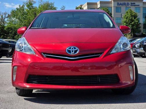 Red 2013 Toyota Prius v Five
