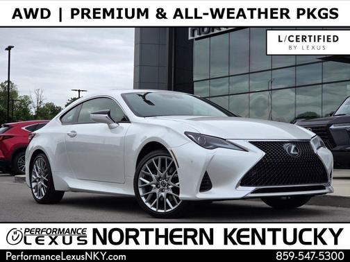 White Pearl 2021 Lexus RC 300 Base
