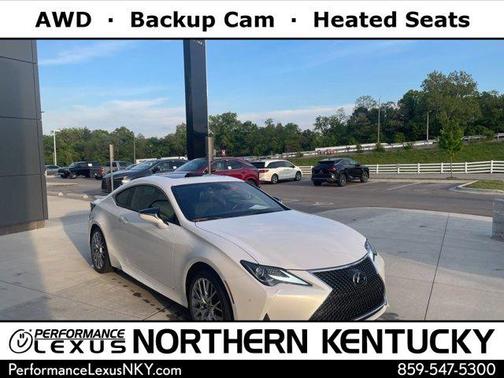 White Pearl 2021 Lexus RC 300 Base