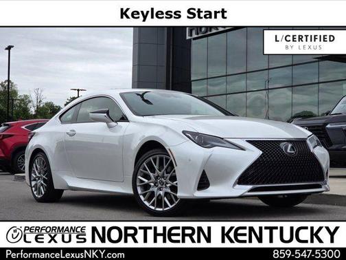 White Pearl 2021 Lexus RC 300 Base