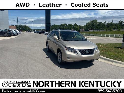 Satin Cashmere Metallic 2012 Lexus RX 350 Base