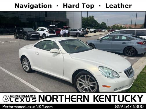 White Gold Crystal 2005 Lexus SC 430 Base