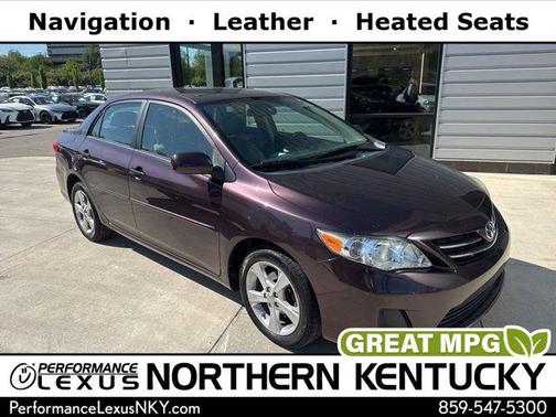 Black Sand Pearl 2013 Toyota Corolla LE Special Edition