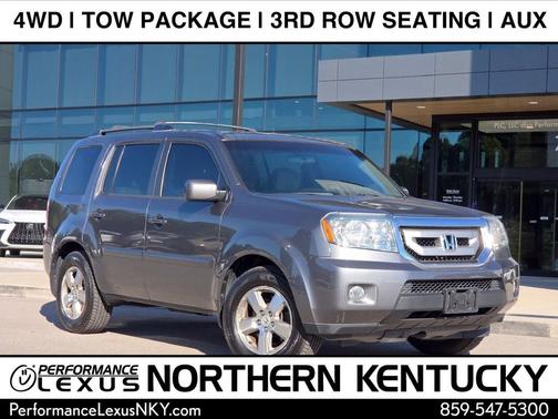Polished Metal Metallic 2011 Honda Pilot EX