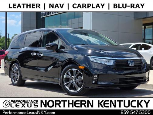 Crystal Black Pearl 2023 Honda Odyssey Elite