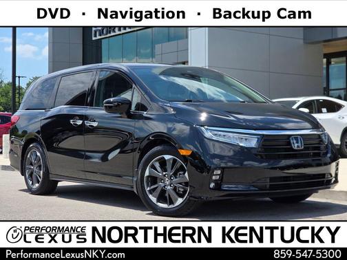 Crystal Black Pearl 2023 Honda Odyssey Elite