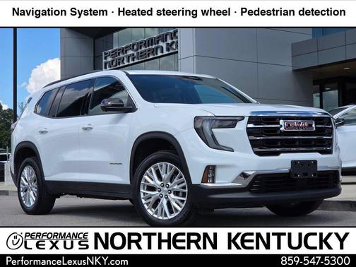 Summit White 2024 GMC Acadia AWD Elevation
