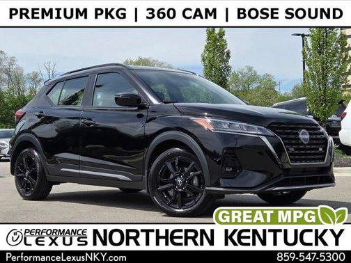 Super Black 2024 Nissan Kicks SR