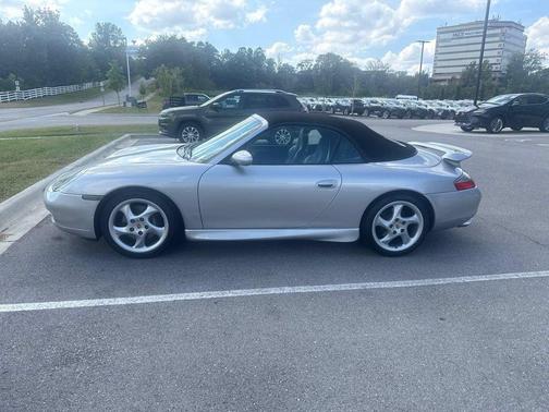 Arctic Silver Metallic 2001 Porsche 911 911 Carrera Cabriolet