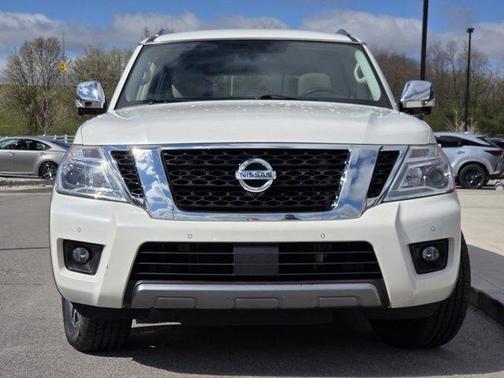 Pearl White Tricoat 2019 Nissan Armada SL