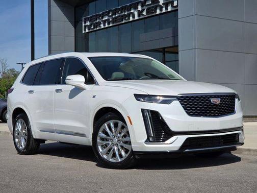 Crystal White Tricoat 2022 Cadillac XT6 Premium Luxury AWD
