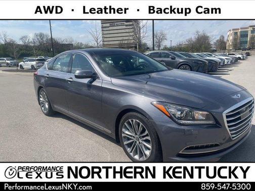 Empire State Gray 2015 Hyundai Genesis 3.8