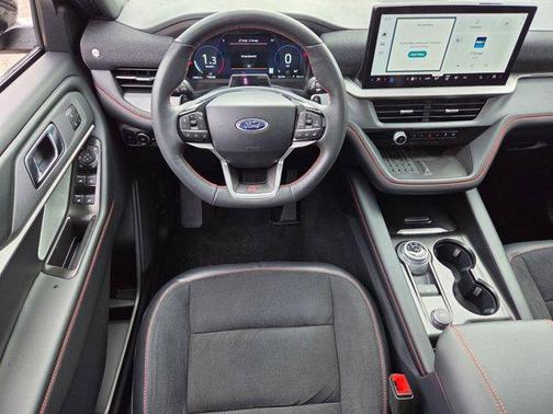 Agate Black Metallic 2025 Ford Explorer ST