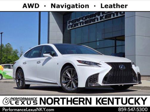 Ultra White 2018 Lexus LS 500 Base