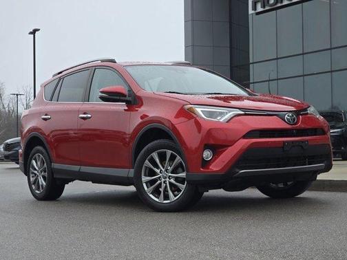 Barcelona Red Metallic 2017 Toyota RAV4 Limited