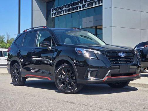 Crystal Black Silica 2023 Subaru Forester Sport