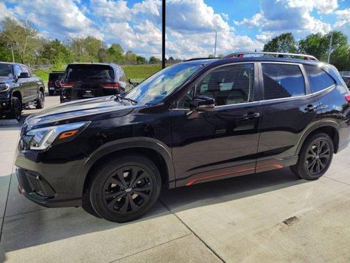Crystal Black Silica 2023 Subaru Forester Sport