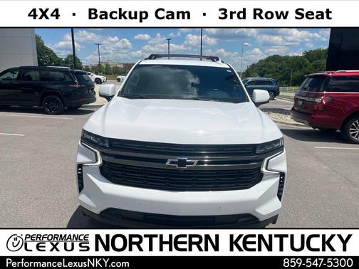 Summit White 2021 Chevrolet Suburban RST