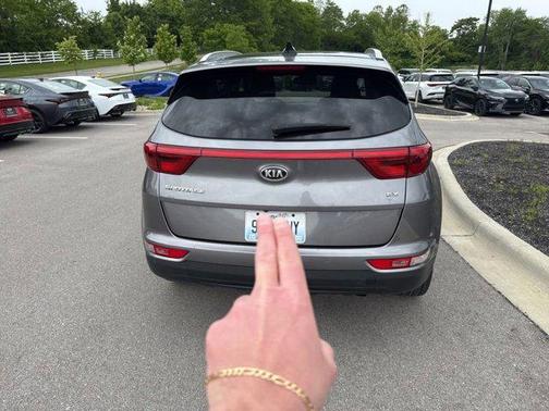 Mineral Silver 2017 Kia Sportage EX
