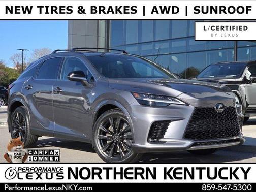 2023 Lexus RX 350 F SPORT Handling