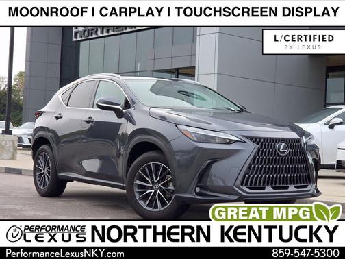 Dark Gray Metallic 2025 Lexus NX 250 Base