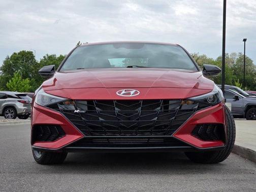 Lava Orange 2021 Hyundai ELANTRA N Line