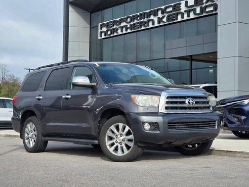 Magnetic Gray Metallic 2012 Toyota Sequoia Limited