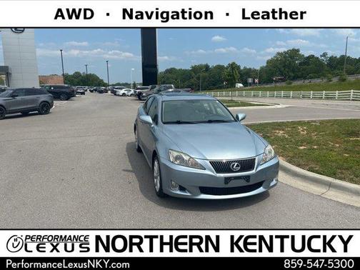 Breakwater Blue Metallic 2009 Lexus IS 250 Base
