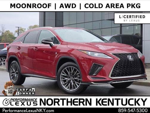2022 Lexus RX 350 F SPORT Appearance