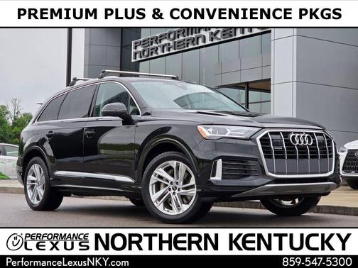 Mythos Black Metallic 2023 Audi Q7 45 Premium Plus