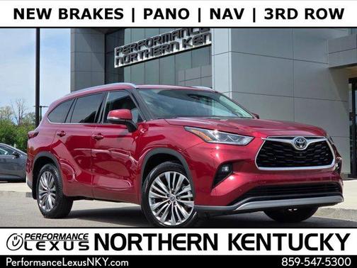 Ruby Flare Pearl 2020 Toyota Highlander Platinum