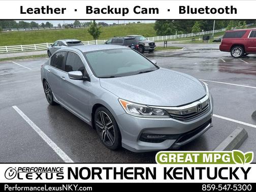 Lunar Silver Metallic 2016 Honda Accord Sport