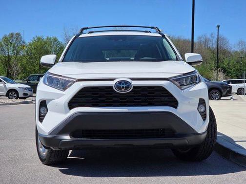 Super White 2019 Toyota RAV4 XLE Premium