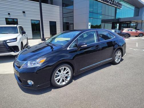 Black 2011 Lexus HS 250h Premium