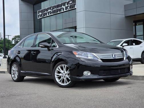 Black 2011 Lexus HS 250h Premium