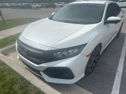 White Orchid Pearl 2019 Honda Civic Sport