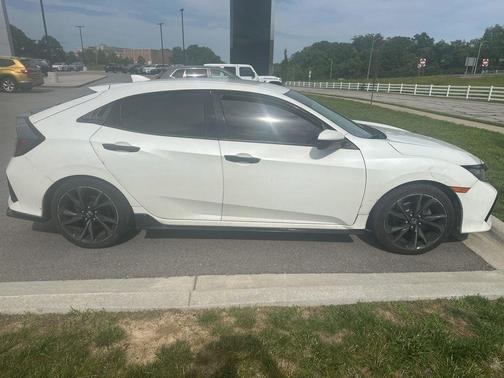 White Orchid Pearl 2019 Honda Civic Sport