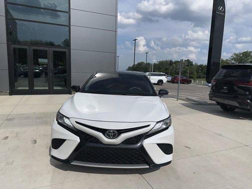 Midnight Black Metallic 2019 Toyota Camry XSE