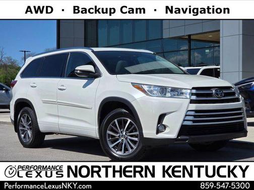 Blizzard Pearl 2018 Toyota Highlander SE