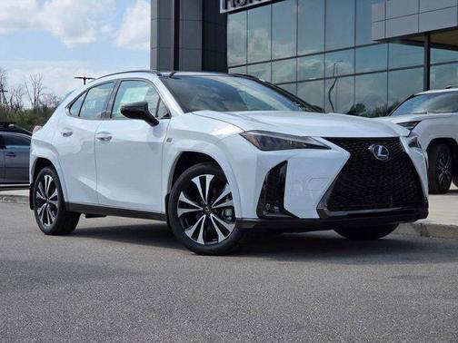 Ultra White w/Obsidian Roof 2026 Lexus UX 300h F SPORT Design