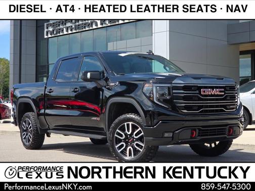 Onyx Black 2022 GMC Sierra 1500 AT4