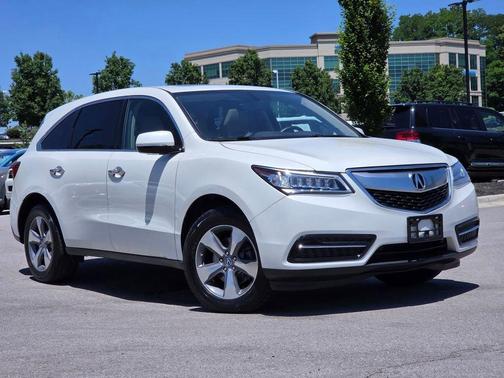 White Diamond Pearl 2016 Acura MDX 3.5L