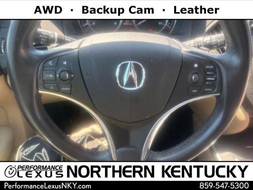 White Diamond Pearl 2016 Acura MDX 3.5L