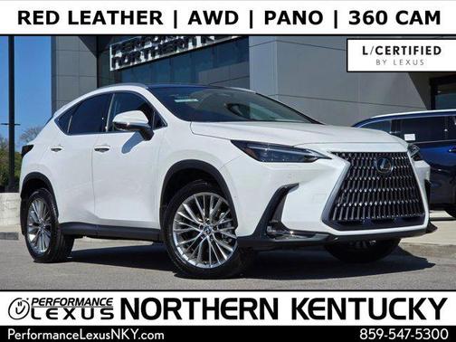 Eminent White Pearl 2025 Lexus NX 350 Luxury