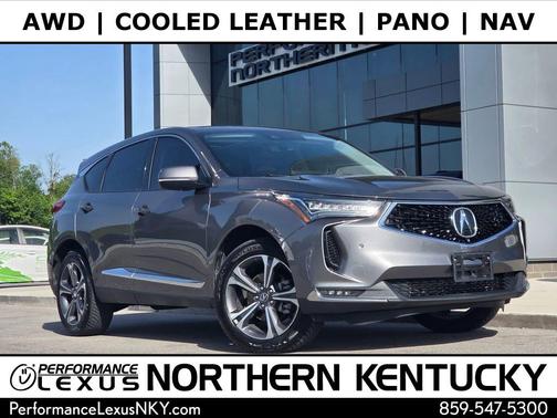 Lunar Silver Metallic 2022 Acura RDX Advance Package