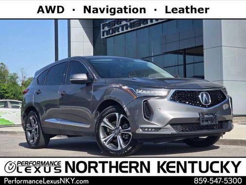 Lunar Silver Metallic 2022 Acura RDX Advance Package