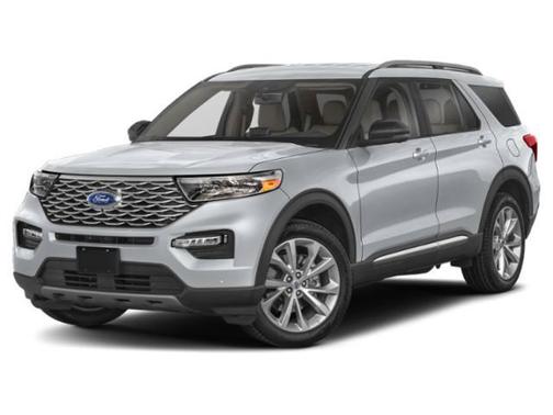 Rapid Red Metallic Tinted Clearcoat 2023 Ford Explorer Platinum