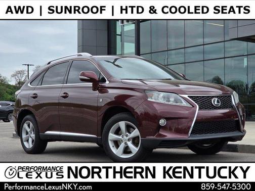 Claret Mica 2013 Lexus RX 350 F Sport