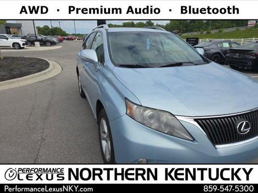Cerulean Blue Metallic 2010 Lexus RX 350 Base