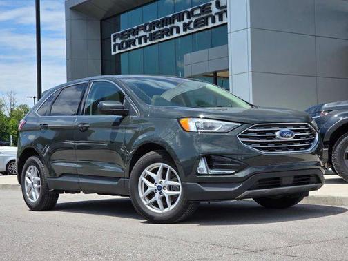 Forged Green Metallic 2022 Ford Edge SEL
